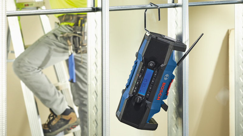 Music to Your Ears: Bosch Intros Two Jobsite Radios